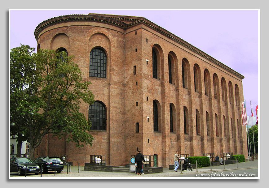 Bilder von Trier - die Konstantin-Basilika